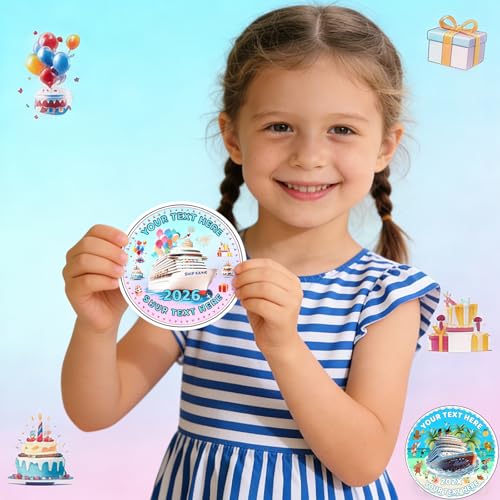 Imán decorativo personalizado para puertas de crucero miniatura 7