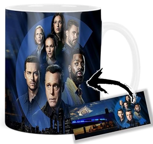 Chicago PD Jason Beghe Jesse Lee Soffer Tracy Spiridakos Tasse Keramikbecher Mug Bild: Chicago PD Jason Beghe Jesse Lee Soffer Tracy Spiridakos Tasse Keramikbecher Mug