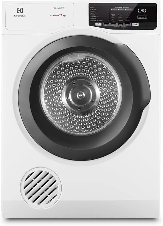 Secadora de Roupas Electrolux 12Kg Branca Premium Care com Autosense (SFP12) 220V