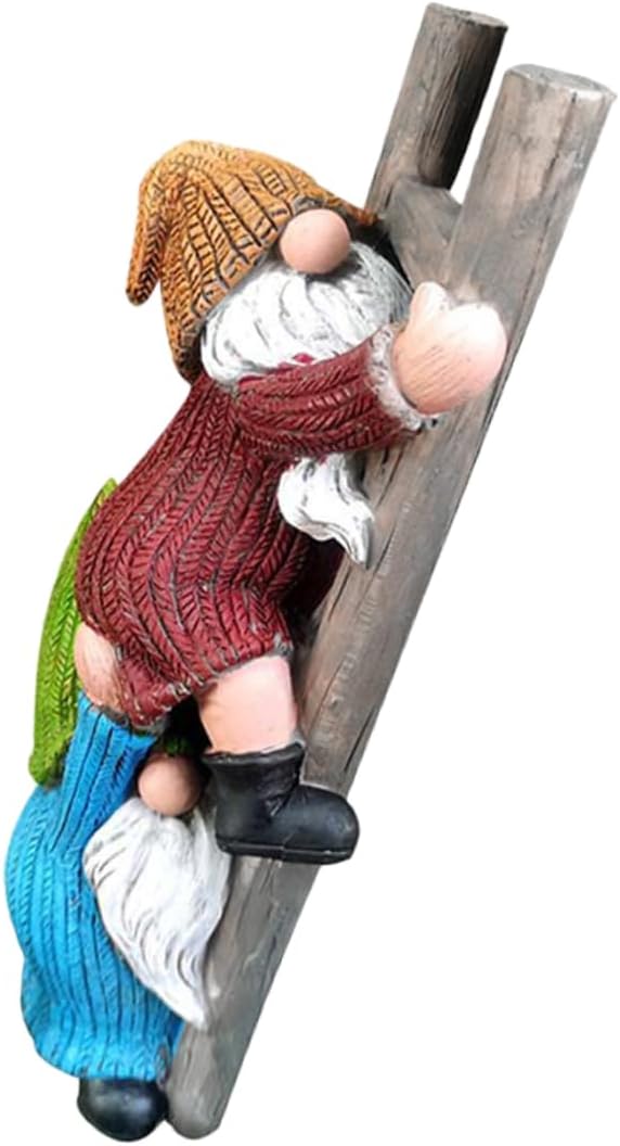 Hemoton Dwarf Statue Garden Ornaments Outdoor Lawn Gnome Decor Desktop Decor Patio Gnome Lovely Gnome Statue Decorative Gnome Statues Yard Lawn Gnome Cute Gnome Statue Resin Colorful