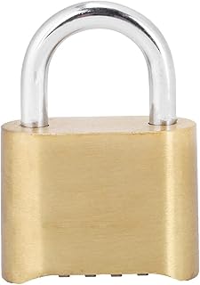 Combination Locker Padlock4 Dail Digit Password Lock Brass Combination Code Padlock Cupboard Door Locks