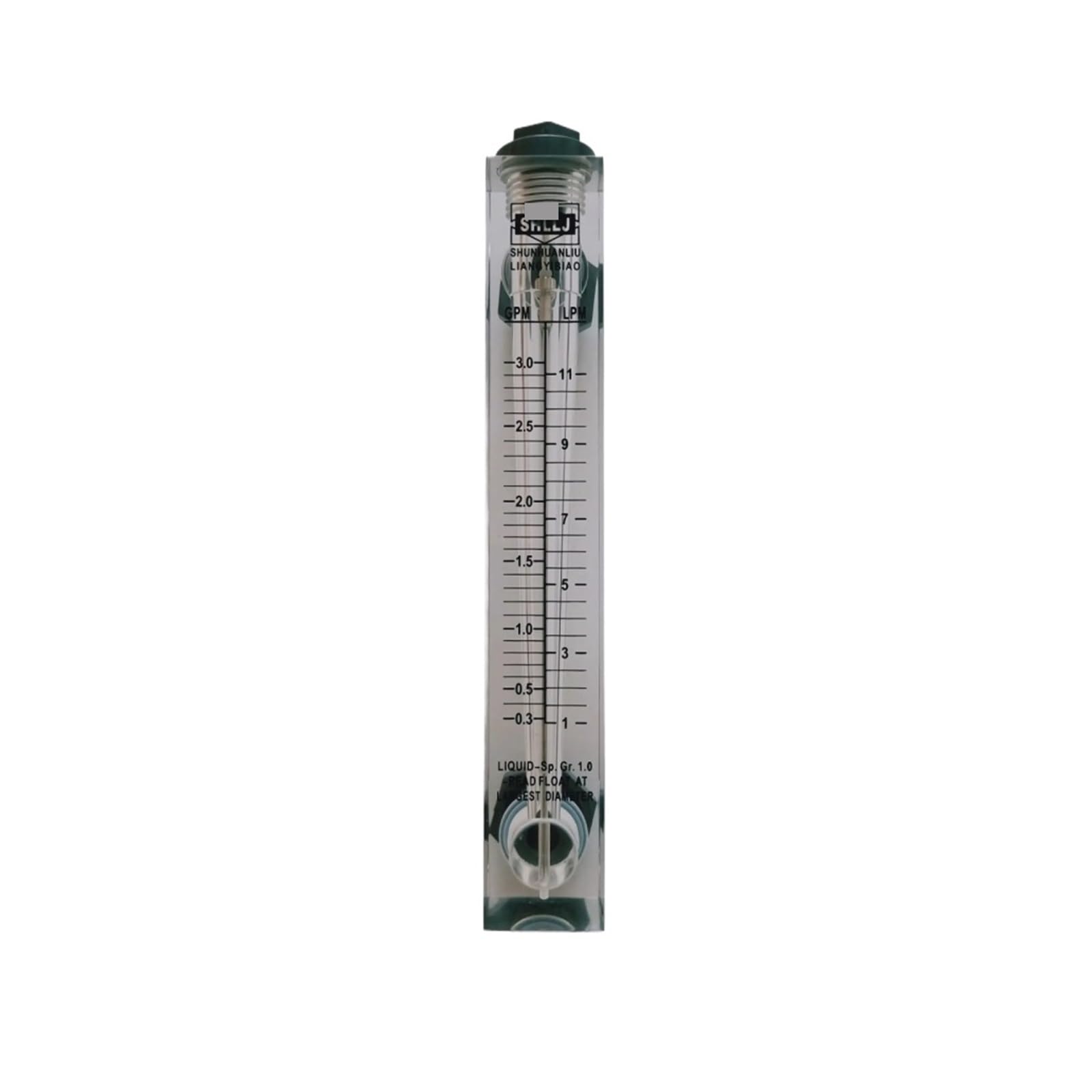 VKvmNYlxx LZM-15L Acrylic Panel flowmeter(Flow Meter) Without Control Valve for Liquid and Gas(0.5-5GPM 2-18LPM)