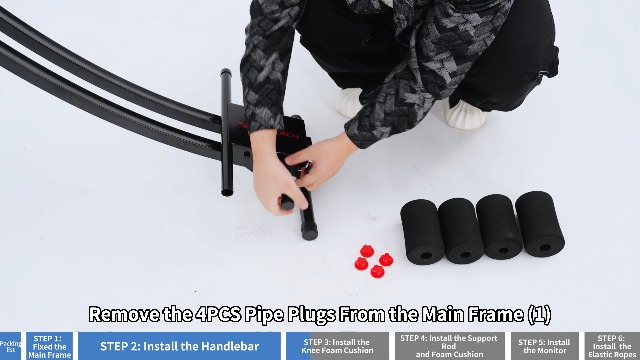 Amazon.com: MERACH Ab Machine, Adjustable Dual Track Ab Trainer