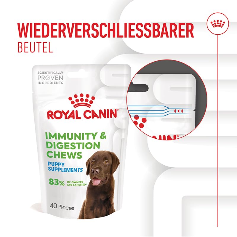 ROYAL CANIN Immunity & Digestion Chews Puppy Supplements, 100 g (Pack of 1) - Image 3