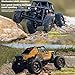 captainrc 1/24 RC Crawler Car UDI RC UCX2405PRO 4wd Mini Climb Racing Brushless Motor 4 Wheel Steering 3 Speed Transmission RTR Toy (Black)