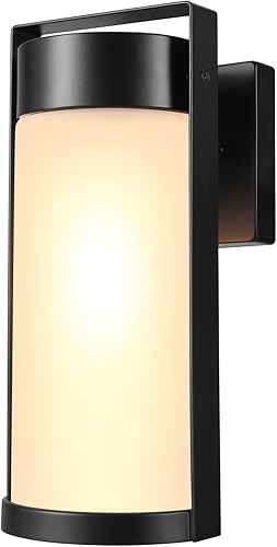 Miniatura 10 de Globe Electric 44209 Lámpara de pared para exteriores Leonidas 1-Luz, 44228, 60watts, 120 volts