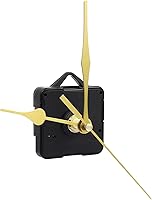 Vista 1 de DOITOOL Silence - Kit de repuesto para reloj de cuarzo, mecanismo silencioso, eje largo, piezas de mecanismo, sin batería (dorado), longitud del eje