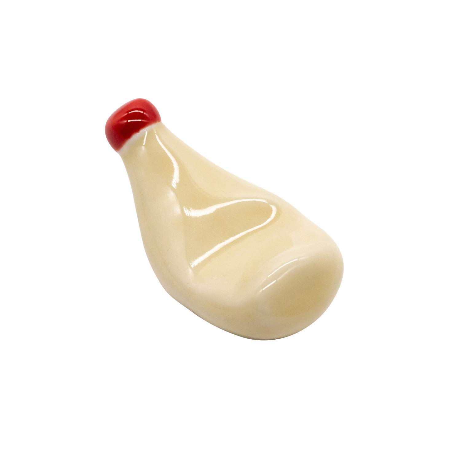 Arita Porcelain Chopstick Rest, Creamy Yellow
