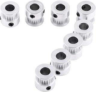 polia de liga de alumínio configuração perfeita polia dentada correia dentada polia de substituição de impressora 3d 2gt plotter de máquina de lavar louça de movimento linear inteligente