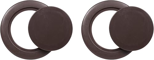 SUQ I OME E - Juego de anillos y tapas para sombrilla de mesa de patio, tamaño estándar, juego de enchufe y tapa de anillo de agujero más grueso