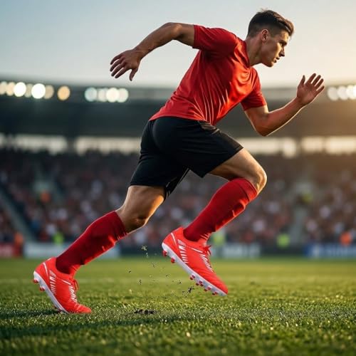 Image of Vizari Valencia Firm Ground Soccer Cleats for Men & Women - Adult Football Shoes with Wide Fit, TPU Studs, Comfortable Design, Size 6.5 to 13 (Unisex)