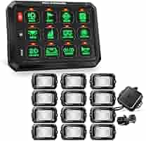 Amazon.com: MICTUNING P1s RGB 5.5 Inch 12 Gang Switch Panel