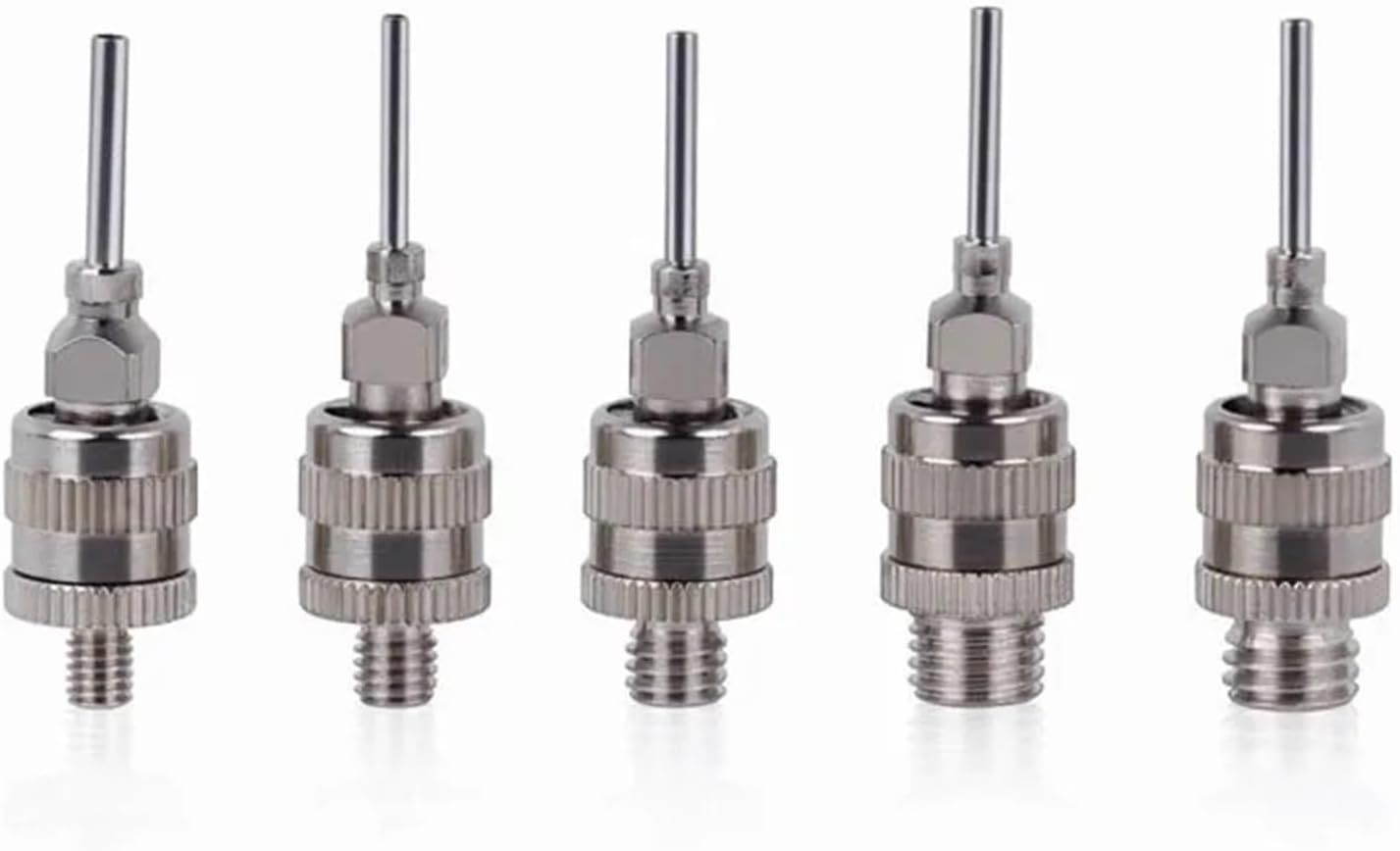 Split Bolt Wire Connector 20PCS Stainless Steel Screw Needle Adapter Dispensing Valve Pneumatic Fitting Connector(JT-005)