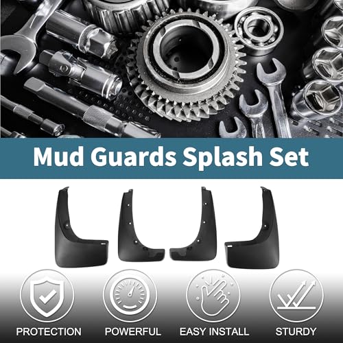 Image of Mud Flaps Splash Guards for Toyota RAV4 2000-2005 Front & Rear Mud Guards W /Mount Accessories