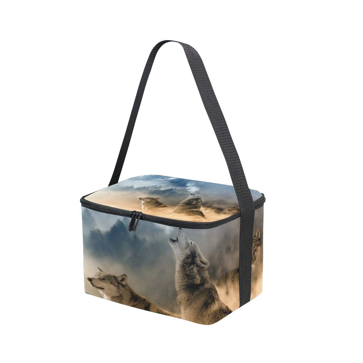 Meal Packaging Amazing Two Wolves Lunch Bag ice Pack