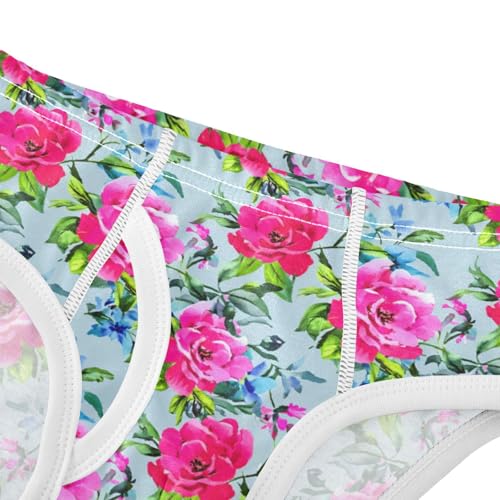 Pink Flowers Toddler Boy's Underwear 2T 202c16194