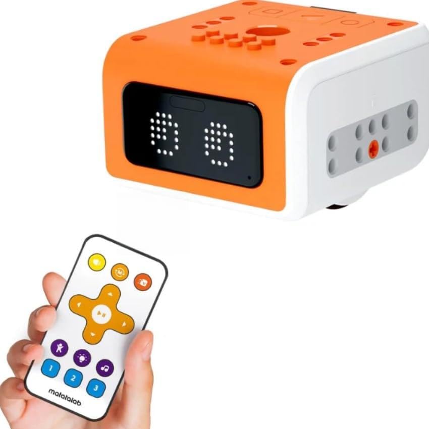 See full amazon price history chart for Robocraze Matatalab VinciBot Coding Robot for Kids 8+, STEM Educational Toy, Scratch & Python Programming Robot with Remote Controller, AI Smart Robot Robocraze Matatalab VinciBot Coding Robot for Kids 8+, STEM Educational Toy, Scratch & Python Programming Robot with Remote Controller, AI Smart Robot (B0DBVHM6P7) Amazon Price History, Amazon Price Tracker