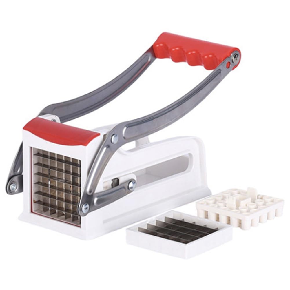 CTRLZS Potato Cutter Multifunctional Stainless Steel Vegetable Cutter Manual Vegetable Cutting Tool Melon Fruit Vegetable