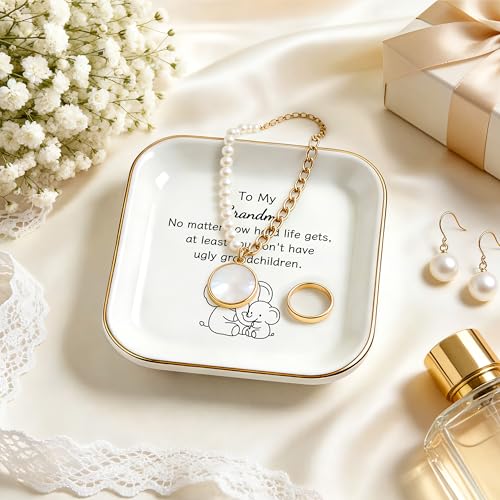Elephant Gifts for Grandma Christmas, Cute Grandma Gifts from Grandchildren — view 4