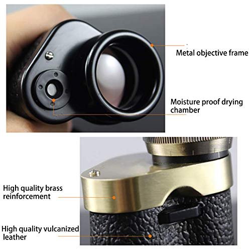 Binoculares 6x24 impermeables con trípode y adaptador miniatura 3