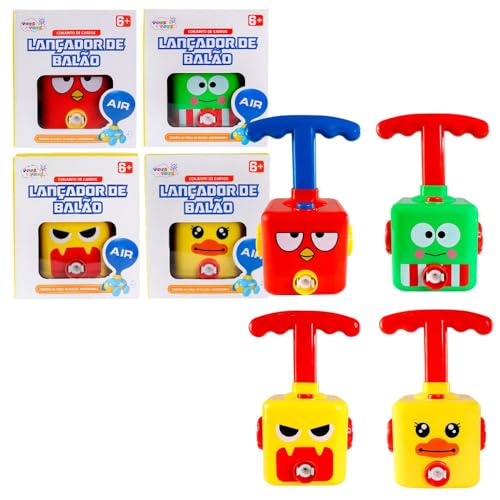 Brinquedo Lançador de Carrinhos Balão Infantil - Sortido