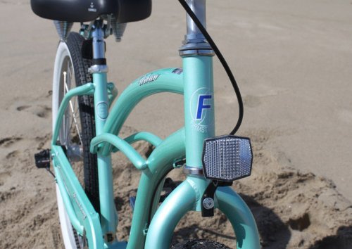 Firmstrong Urban Lady Seven Speed Beach Cruiser Bicycle, Mint Green W/Black Seat, 15.5 Inch/Large, (15198) #TOP4