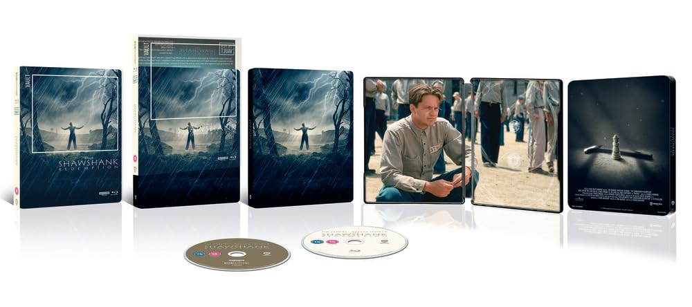 LES EVADES - Édition Vault SteelBook [4K Ultra HD + Blu-Ray]