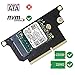Cablecc M.2 NGFF M-Key NVME SSD Convert Card fit for Pro 2016 2017 13