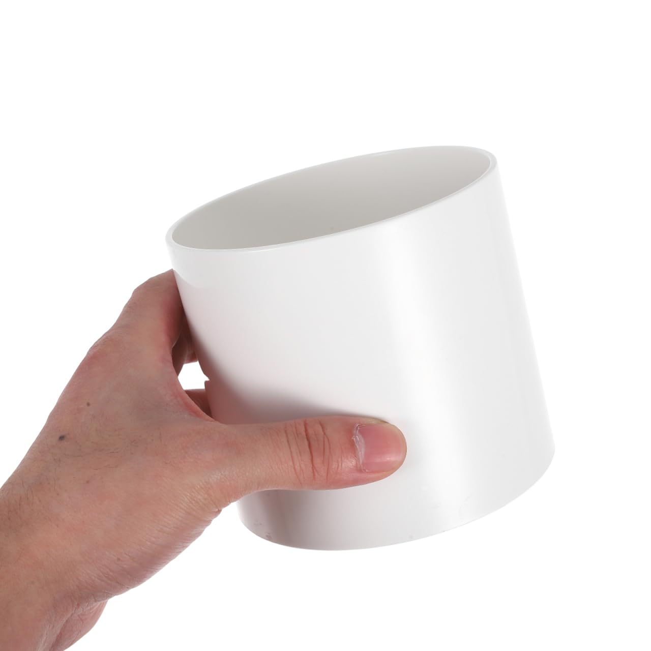 WINOMO 2er-Set Golf Putting Cup – 4-Zoll Trainingsloch für Zuhause, Garten & Grün – Hochwertiger Kunststoff (Weiß)