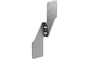 Hurricane Straps H2.5A Right Tie Heavy Duty Galvanized Hurricane Tie 25ct