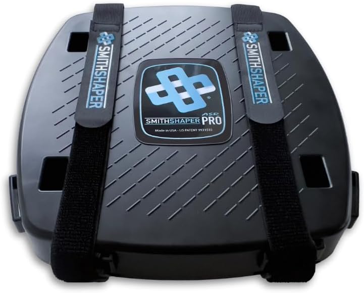 SmithShaper® PRO Ab Squat Roller | Full Body Workout | Get Fit - 25 Exercises! Ab Rollouts, Squats, Plank Walks, Core Strengthening & More | 1 yr. Free SQUATX Exercise App