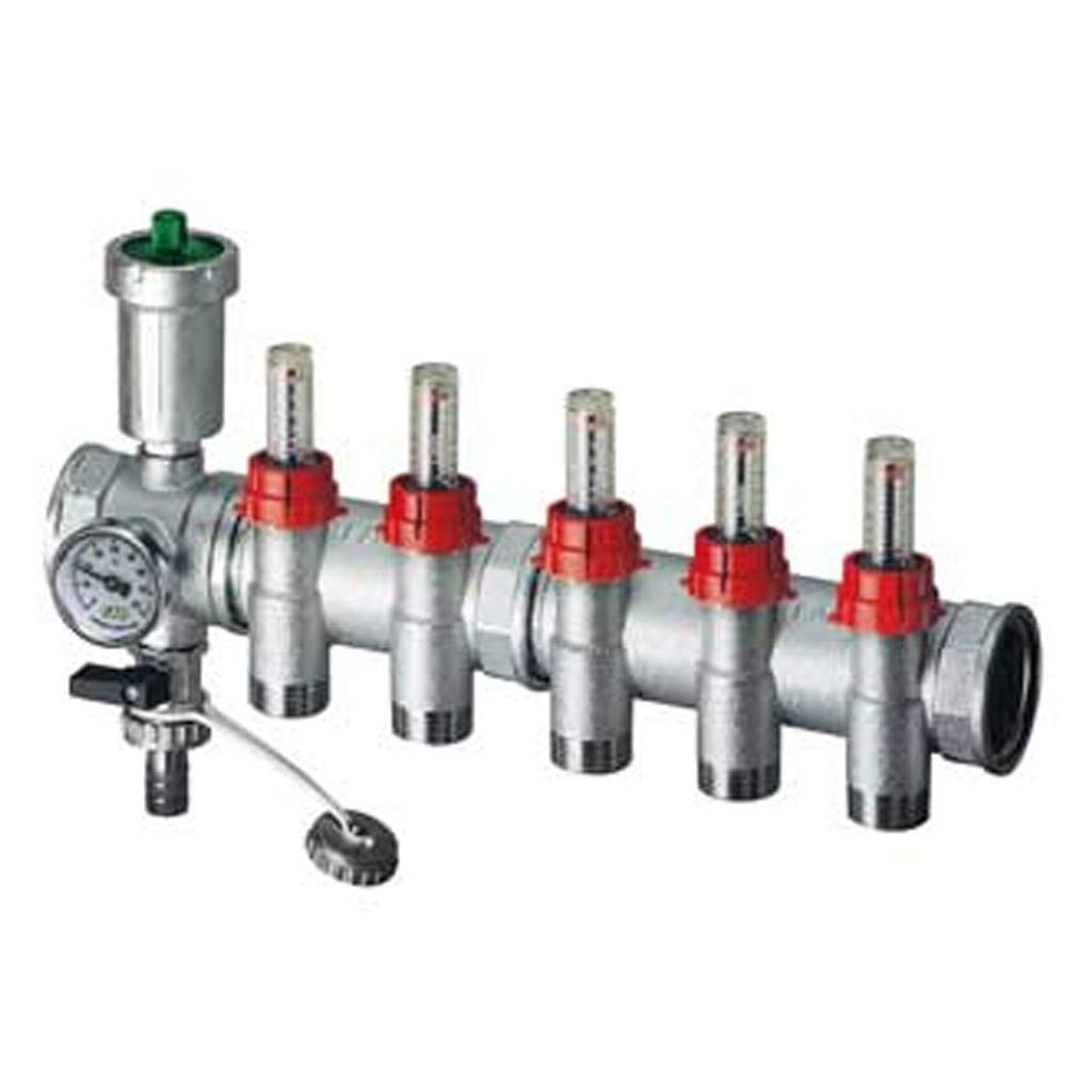 3560 110 Auslässe 10 1 "FAR modularer Durchflussverteiler und Durchflussmesser