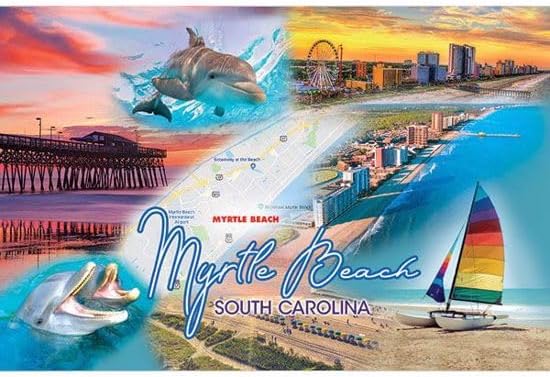 Lunch Money Myrtle Beach South Carolina Destinations Across The United States of America Playing Cards Deck of Cards Poker Deck - Comes in a Collectable Hard Case Game Playing Cards