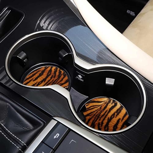 Portavasos de Madera con Diseño Tigre 2.6" 2 Unidades miniatura 7