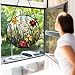 DASTOLL Stained Glass Window Hanging, Colorful Wildflowers Plant Scenery Suncatcher for Doors Window Home White Green Sun Catchers Decor Mother's Day Birthday Gifts for Women, Men Mom 7.8 in