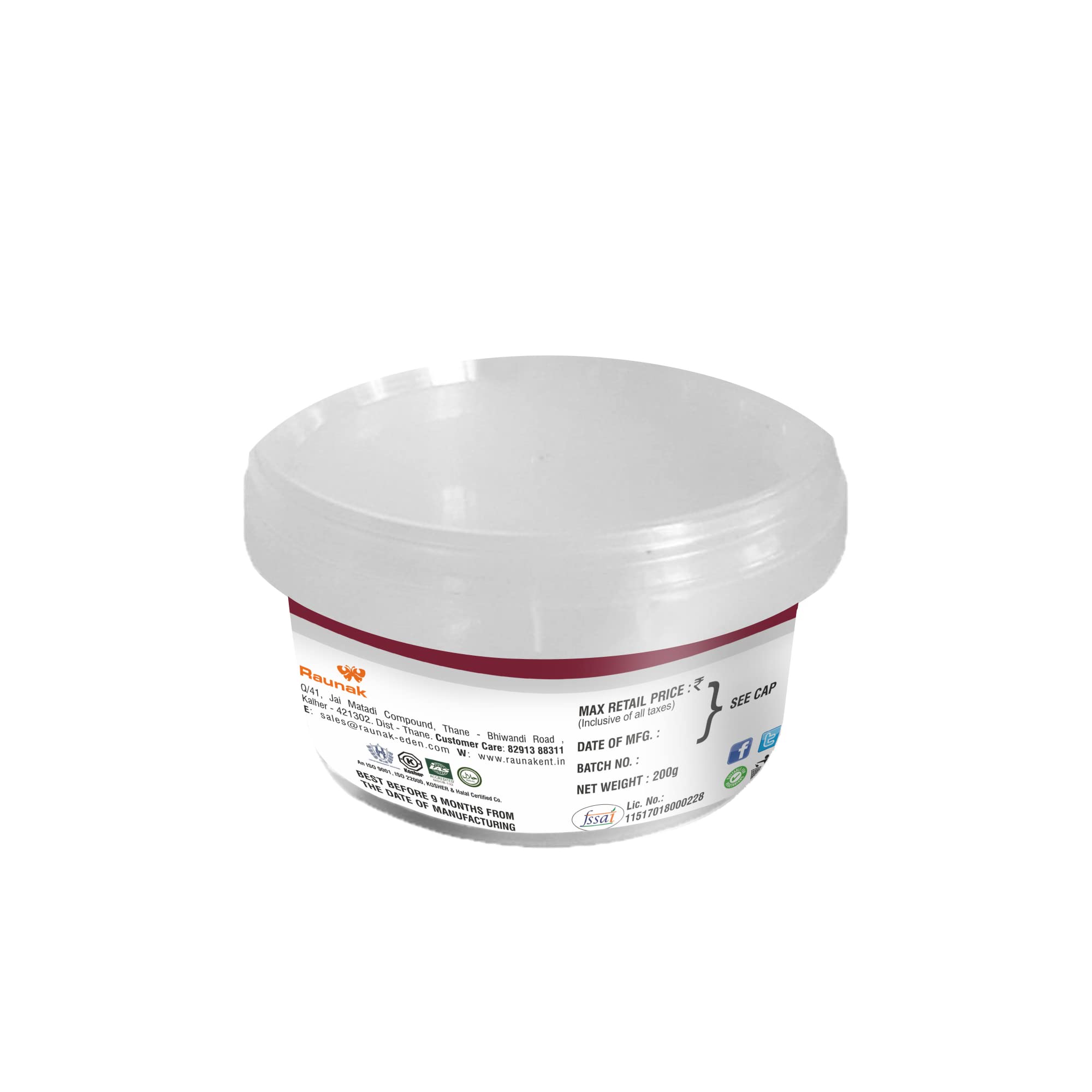 BLOSSOM Silver Sugar Paste/Fondant for Cake Decorating - 200g - Image 3 thumbnail