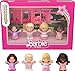 Little People Collector Barbie: The Movie Special Edition Set in Display Gift Package for Adults & Fans, 4 Figures