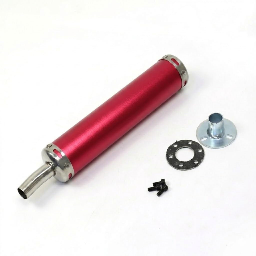 BADASS SHARKS 22mm Exhaust Muffler 2-Stroke 50cc-150cc Dirt Bikes Scooter