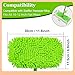 UFOGIFF Thickened Heavy-Duty Chenille Mop Pads Compatible with Swiffer and All Other 10-12 Inch Mops,Reusable Wet & Dry Mop Refills,Machine Washable for Hardwood,Tile,Laminate Floors