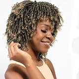 ¿Qué incluye? 1 peluca de moda + 1 gorra de peluca (negro) y un paquete gratuito de puños de cuentas de rastas (100 piezas) para que elijas que coincida con tu look.
