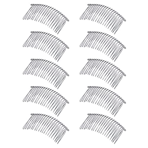 Uonlytech Hair Styling Accessories 10pcs Classic Side Slide Combs