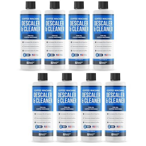 Image of Descaling Solution (16 Uses) Coffee Machine Descaler Cleaner | Compatible with Breville Keurig Nespresso Delonghi & More | Liquid To Descale Automatic Coffee Makers & Espresso Machines