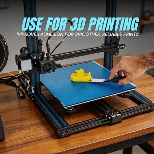 Image of Wide Blue Painters Tape, 6 inch x 60 Yards, 3D Printing Tape, Easy Clean Removal up to 21 Days, Masking Tape