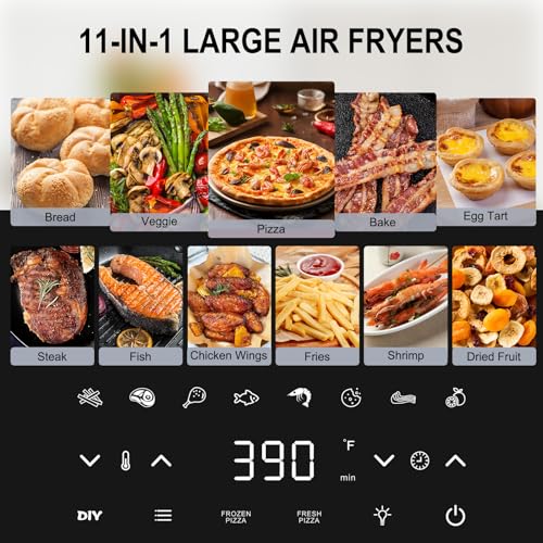 Roaaee Pizza Oven & Air Fryer Features