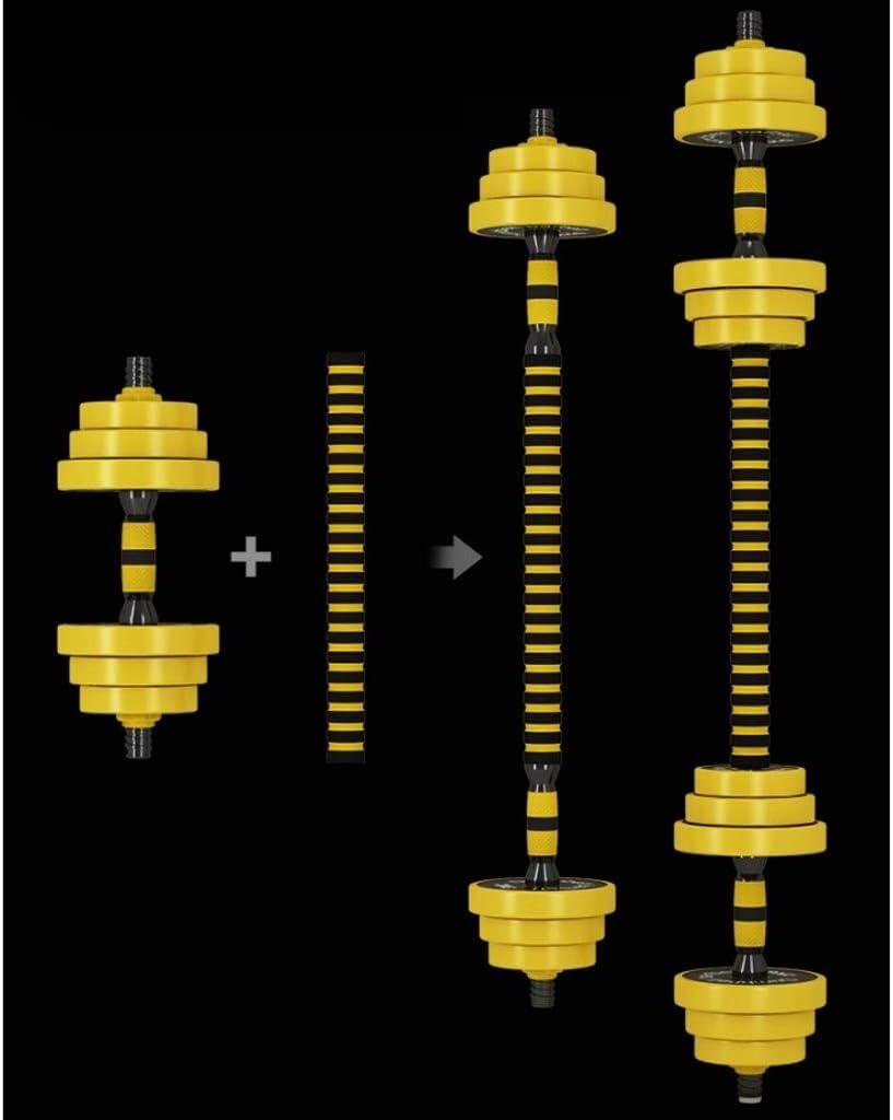 Manubrio, Set di manubri, set pesi, 2 pezzi, bilancieri, pacchetti combinati, regolabili, bilanciere for allenamento della forza, for