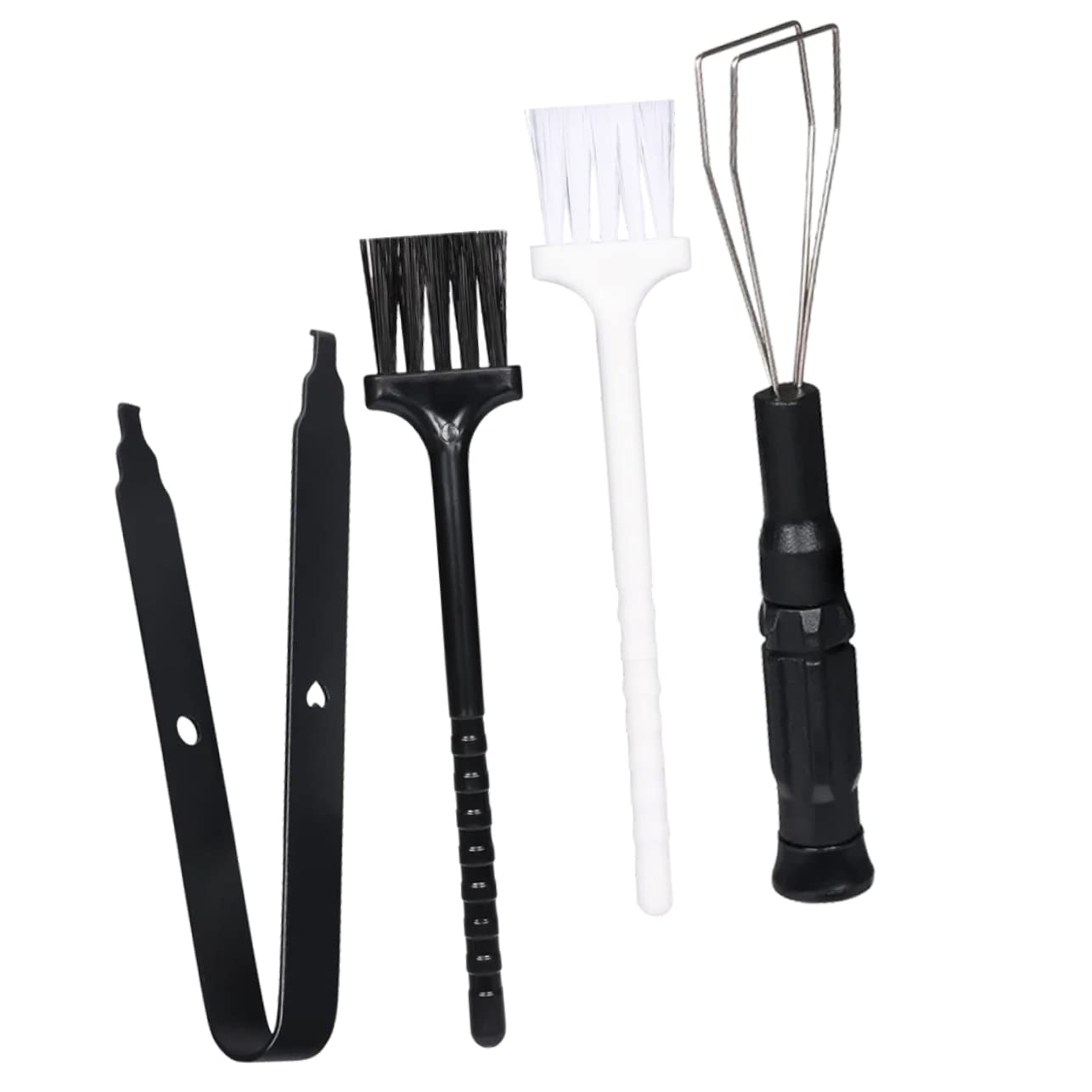 KICHOUSE Mechanical Keyboard Dust Brush Set Key Cap Puller Tool Keyboard Cleaning Kit Professional Brush Key Opener Universal Keycap Rem