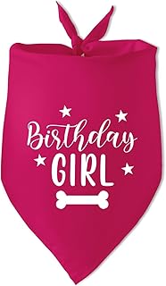 Birthday Girl Dog Bandana Dog Birthday Bandana Dog Bandanas Girl Dog Birthday Puppy Birthday Decorations for Girls Photo Prop Accessories for Pet Dog Lovers Owner Gift