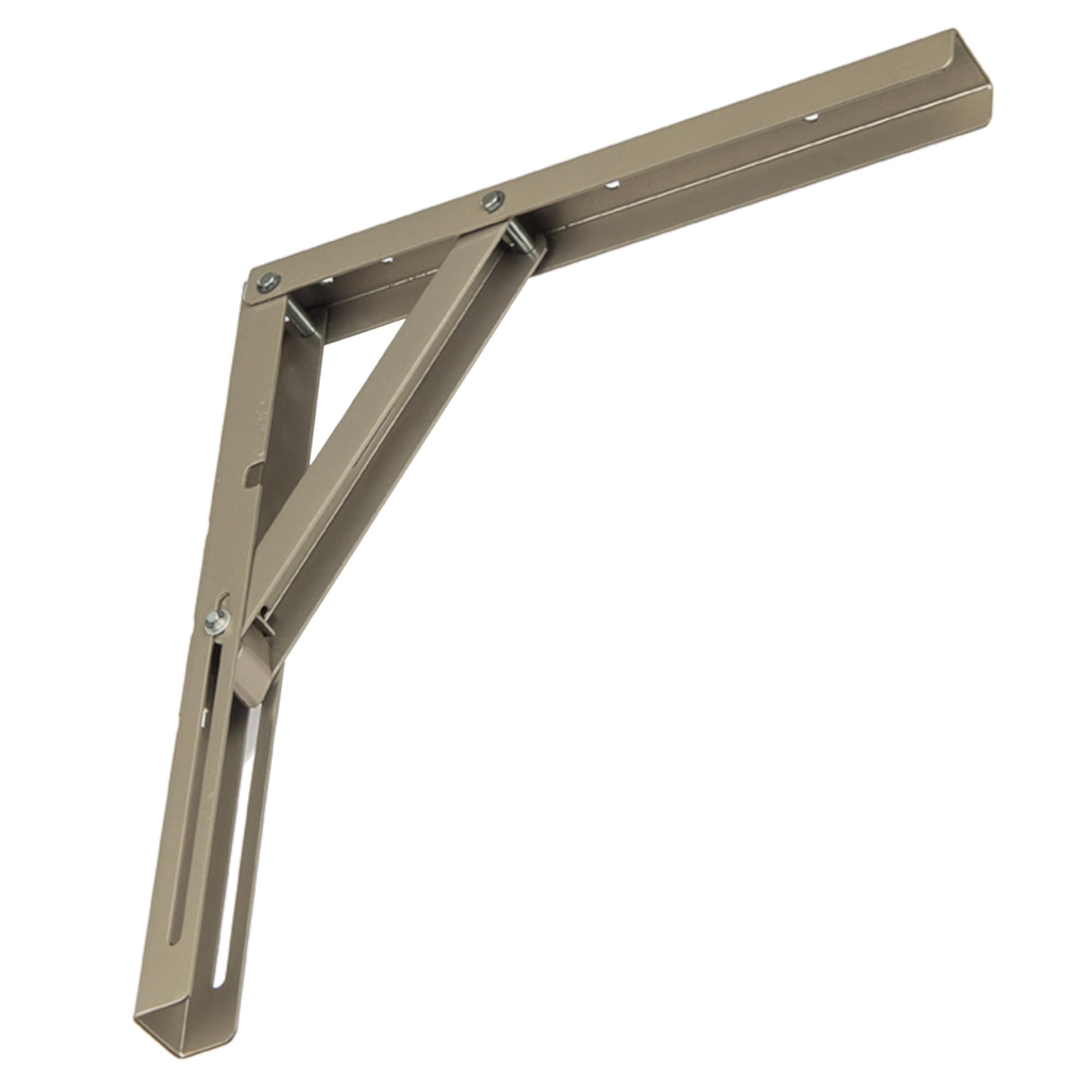 Bras 300 mm escamotable pour tablette murale afin de résoudre le manque de place chez soi