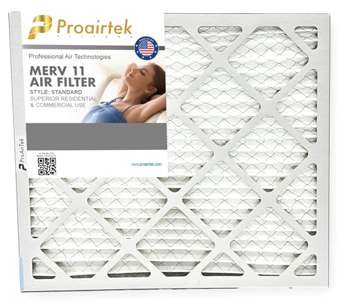 Filtre à air Proairtek AF18201M11SWH pour un salon propre et purifié en 18x20x1