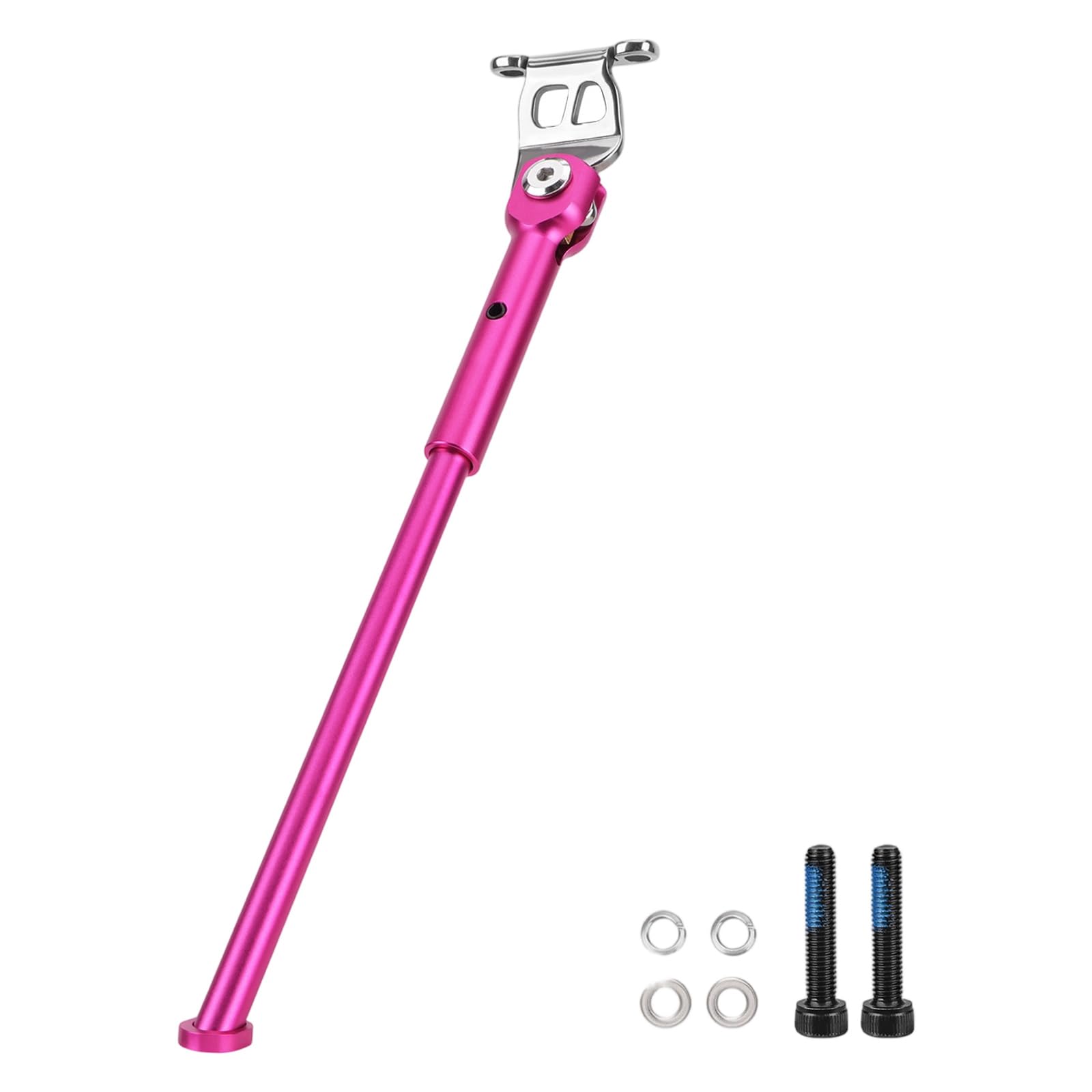 QIAOLIDA Aluminum Alloys Bicycles Kickstand Parking Stand Adjustable Side Rear Parking Rack for Triple Folding Bike Accessories
